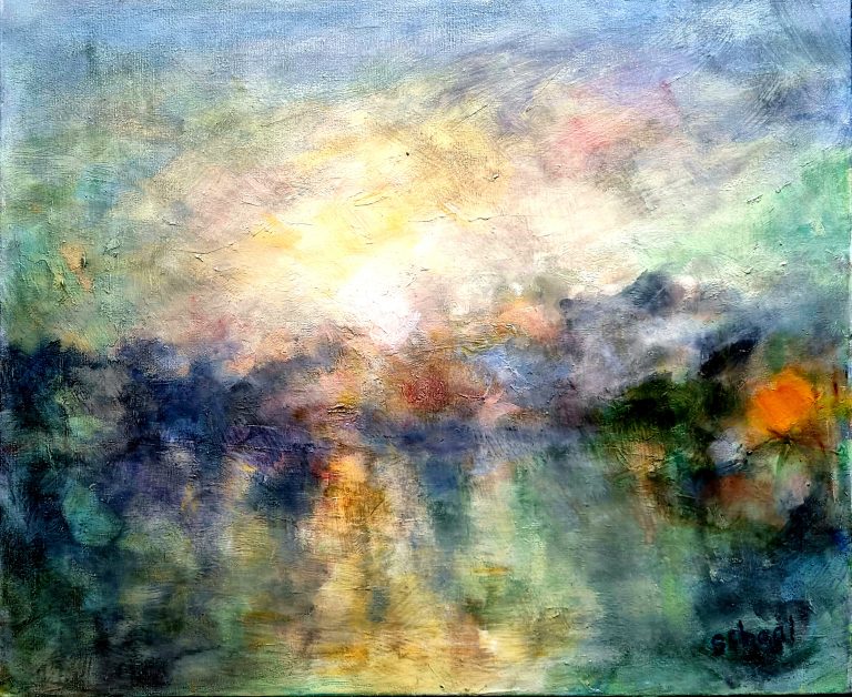Flou et lumière - 54x65cm