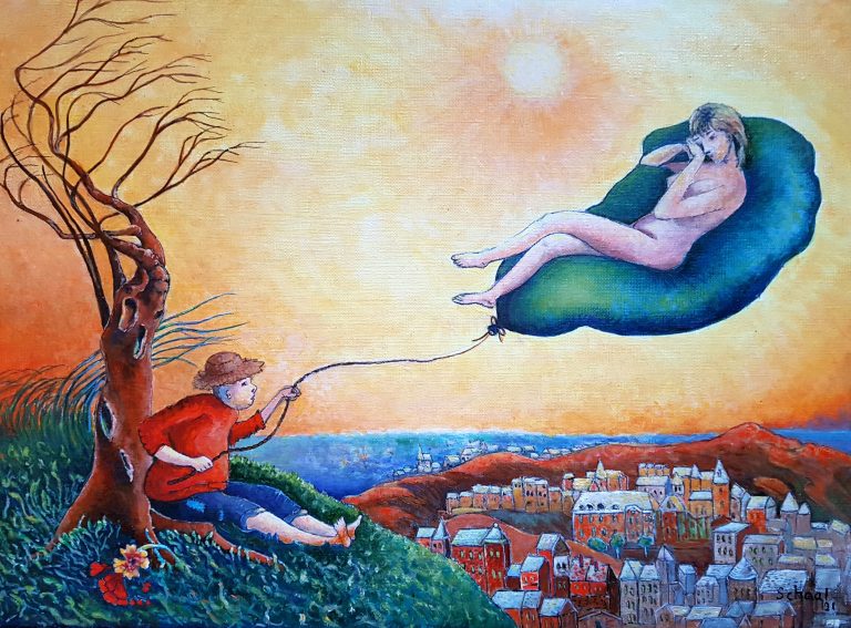 La séparation - 38x46cm