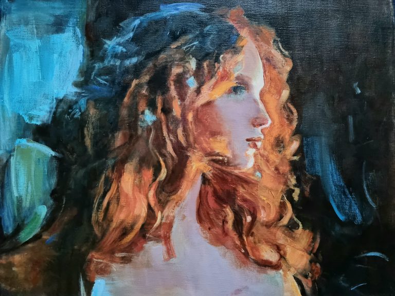 L'effrontée - 50x65cm